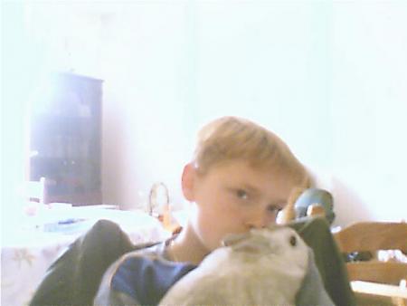 moi et mon lapin